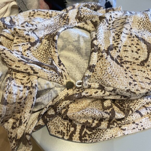 H&M Snake Print Mini Dress - Picture 9 of 9